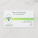 Search for psychologist business cards Medical