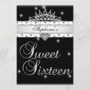 Search for diamond sweet 16 invitations Tiara