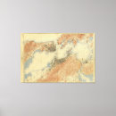 Search for historic map canvas prints Cartography