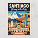 Search for santiago chile postcards Andes mountains