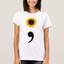 Search for mental illness tshirts Semicolon