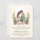 Search for western wedding invitations Desert