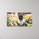 Search for bulldog canvas prints Pets