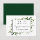 Search for botanical rsvp cards Watercolor leaves