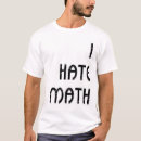 Search for hate math tshirts School