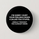 Search for apologies badges Sorry