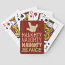 Search for naughty playing cards Santa