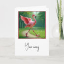 Search for funny flamingo birthday cards Bird