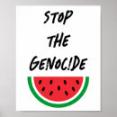 Search for genocide posters Gaza