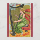 Search for irish music postcards Vintage