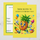 Search for summer fruit invitations Pineapple