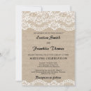 Search for rustic chic wedding invitations Vintage