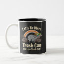 Search for trash can mugs Racoon