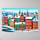 Search for christmas village art Landscape