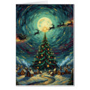 Search for van gogh christmas cards Starry night