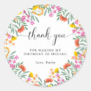 Search for modern floral design stickers Watercolor flowers
