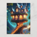 Search for treehouse postcards Fantasy