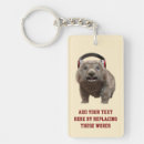 Search for wombat key rings Funny