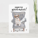 Search for new dog congratulations cards Happy