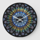 Search for stained glass clocks Elegant