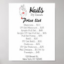 Search for nail salon price list posters Glitter