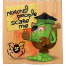 Search for scary halloween shower curtains Frankenstein