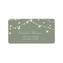 Search for winter party return address labels Forest