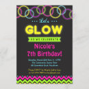 Search for glow in the dark skating invitations Retro