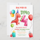Search for dinosaur 4th birthday invitations Dinosaurs