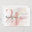 Search for marble 21st birthday invitations Chic