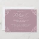 Search for sophisticated rehearsal dinner invitations Classy