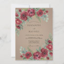 Search for crimson red wedding invitations Roses