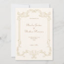 Search for gold leaf wedding invitations Classic