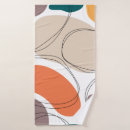 Search for modern geometric bath towels Decorative