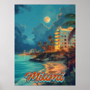 Search for vintage miami posters Florida