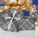 Search for charcoal wrapping paper Plaid