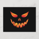 Search for burning horizontal postcards Pumpkin