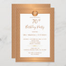 Search for monogram birthday invitations Classy
