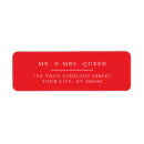 Search for formal mailing return address labels Professional