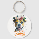 Search for staffordshire bull terrier key rings Cute