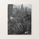 Search for chrysler building puzzles Black and white