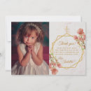 Search for first holy communion thank you cards Pink