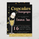 Search for champagne and cupcakes invitations Bridal