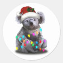 Search for christmas koala stickers Cute