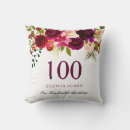 Search for 100th birthday cushions Floral