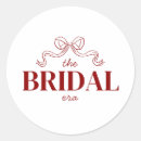 Search for red ribbon bow stickers Bridal