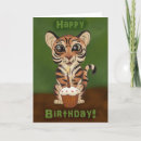 Search for tiger birthday cards Big cats