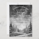 Search for snow wedding invitations Watercolor