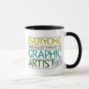 Search for graphic artist mugs Artistic
