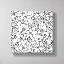 Search for tangled canvas prints Zen doodle style